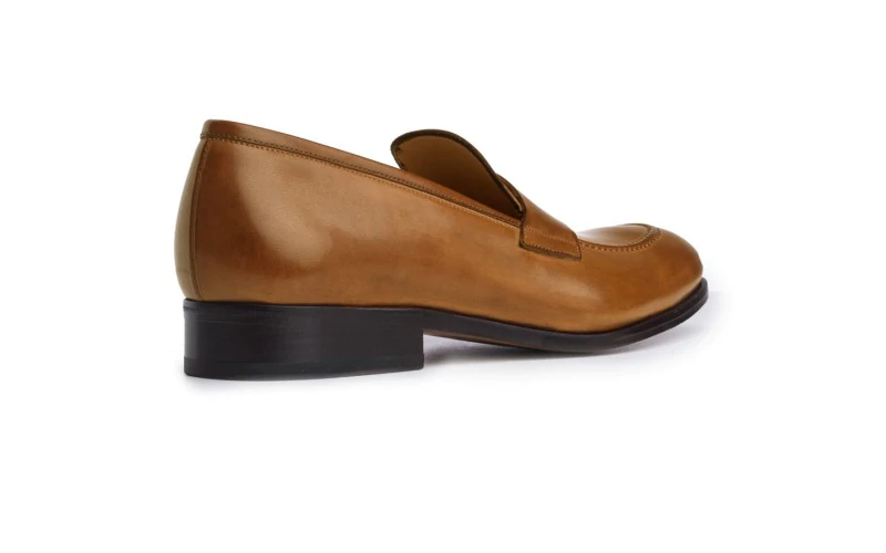 PENNY LOAFER CUOIO ANTIQUE – Leather LK